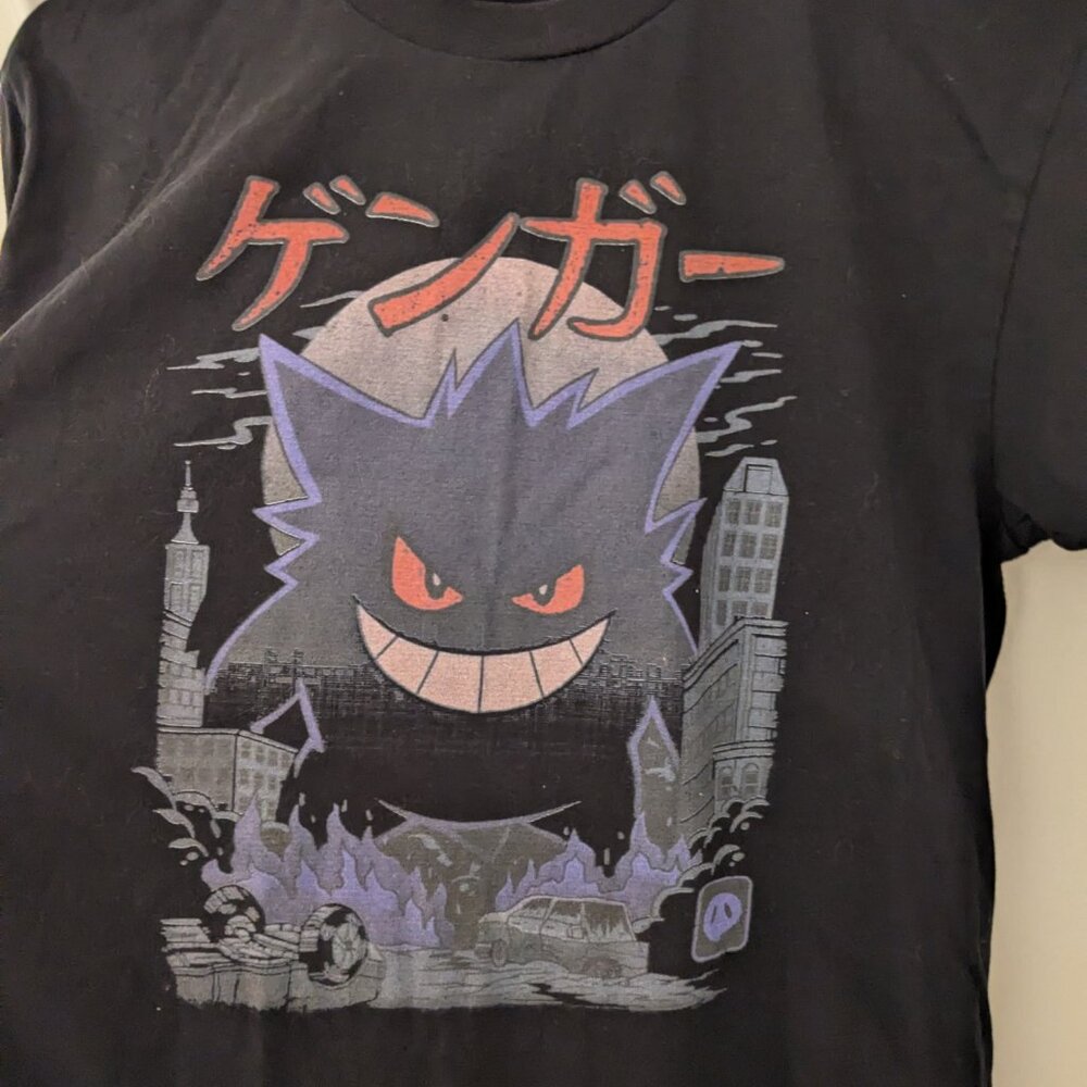 Pokemon Gengar Kaiju Graphic Tee T-Shirt - Picture 2 of 5